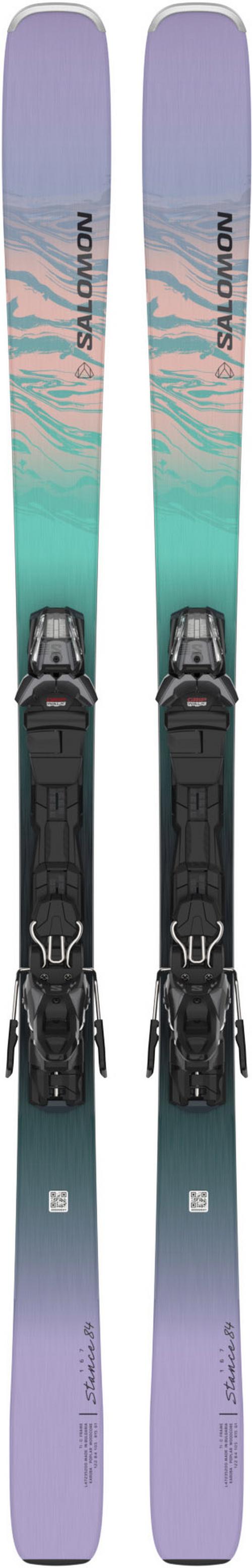 Salomon E STANCE W 84 + M11 GW L90 23/24 All-Mountain Ski Damen