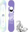 Salomon LOTUS+ SPELL 23/24 All-Mountain Board Damen - white-green-purple