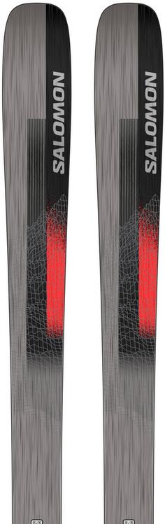 Rückansicht von Salomon N STANCE 90 FLAT 23/24 All-Mountain Ski black-neon coral-satellite