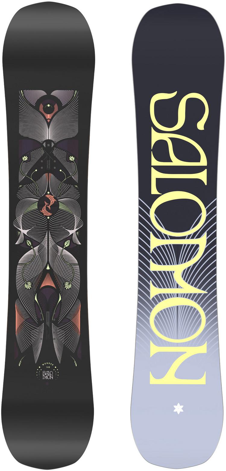Salomon Salomon WONDER + NESTA 23/24 All-Mountain Board Damen - black-yellow-apricot - 0 | SportScheck