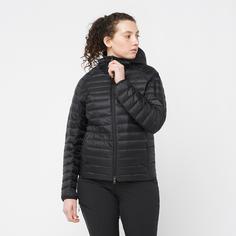 Rückansicht von Salomon ELIXIR MICRO Daunenjacke Damen deep black