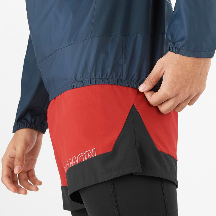 Salomon Salomon BONATTI CROSS Laufjacke Herren - carbon-bering sea - 3 | SportScheck