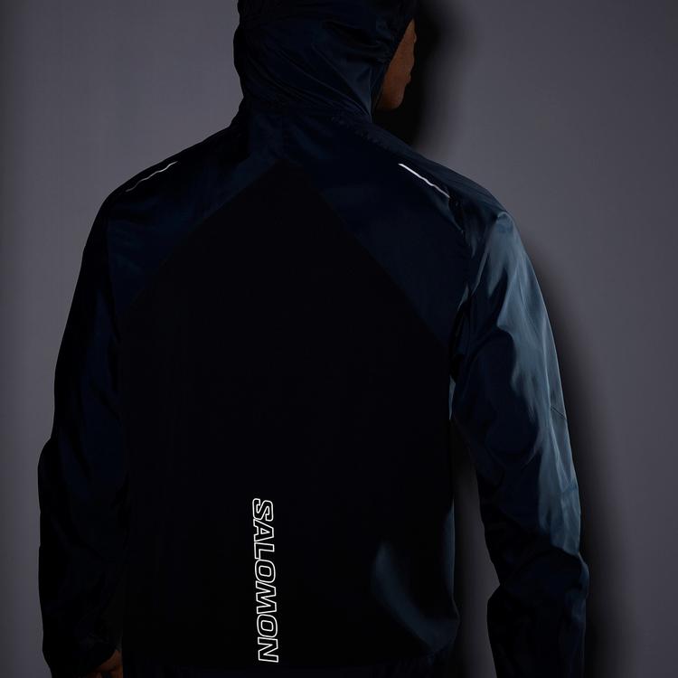 Salomon Salomon BONATTI CROSS Laufjacke Herren - carbon-bering sea - 6 | SportScheck