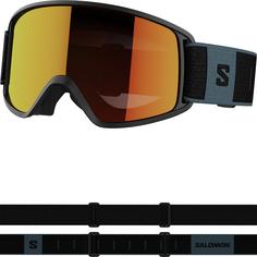 Rückansicht von Salomon FORCE Skibrille black