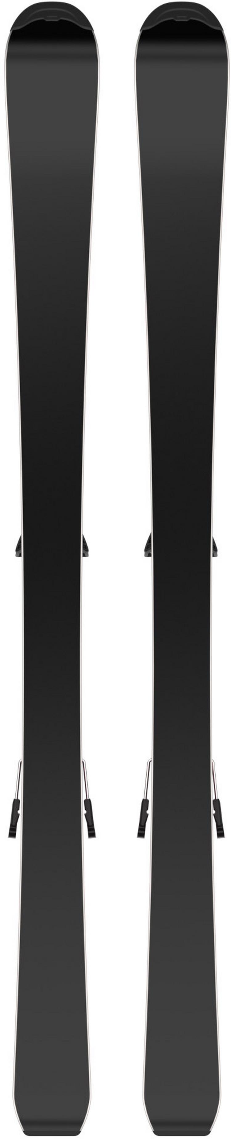 Salomon Salomon L QST Jr S + C5 GW J75 All-Mountain Ski Kinder - bordeau-purple - 0 | SportScheck