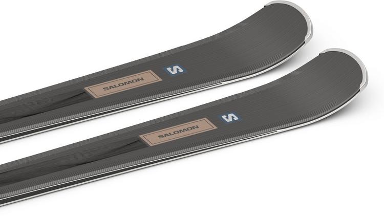 Salomon Salomon E S/MAX W X7 Ti + M10 GW L80 23/24 Carving Ski Damen - black metal-pink gold metallic-black - 2 | SportScheck