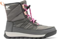 Sorel YOUTH WHITNEY II WP Stiefel Kinder quarry-grill
