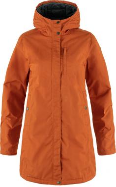 FJÄLLRÄVEN Kiruna Padded Parka Damen terracotta brown