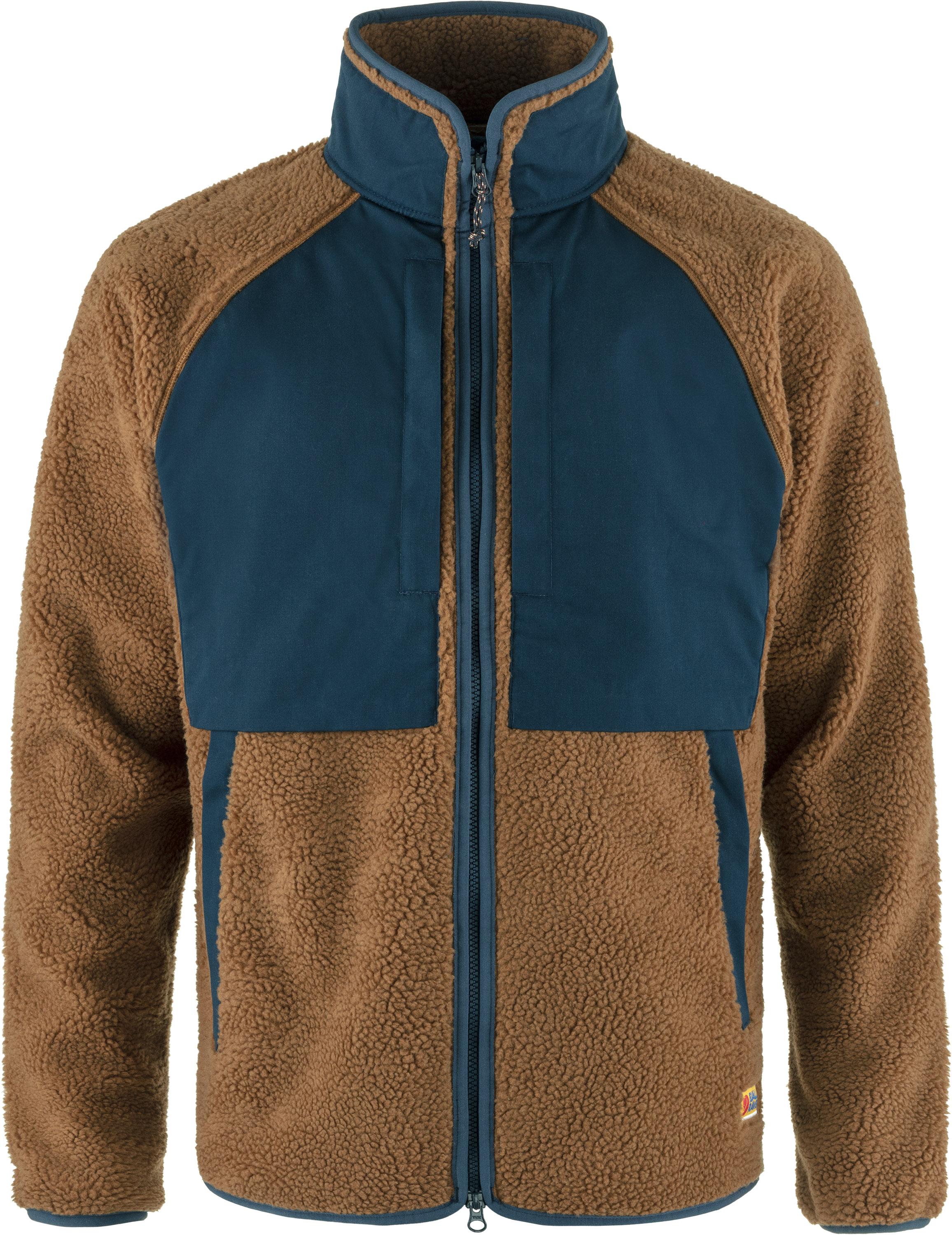 FJÄLLRÄVEN Vardag Fleecejacke Herren chestnut-navy