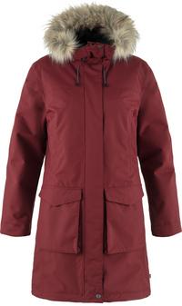 FJ&Auml;LLR&Auml;VEN Nuuk Lite Parka Damen - bordeaux red