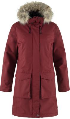 FJÄLLRÄVEN Nuuk Lite Parka Damen bordeaux red