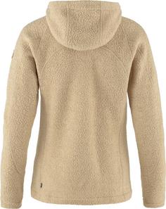 Rückansicht von FJÄLLRÄVEN Kaitum Fleecejacke Damen dune beige