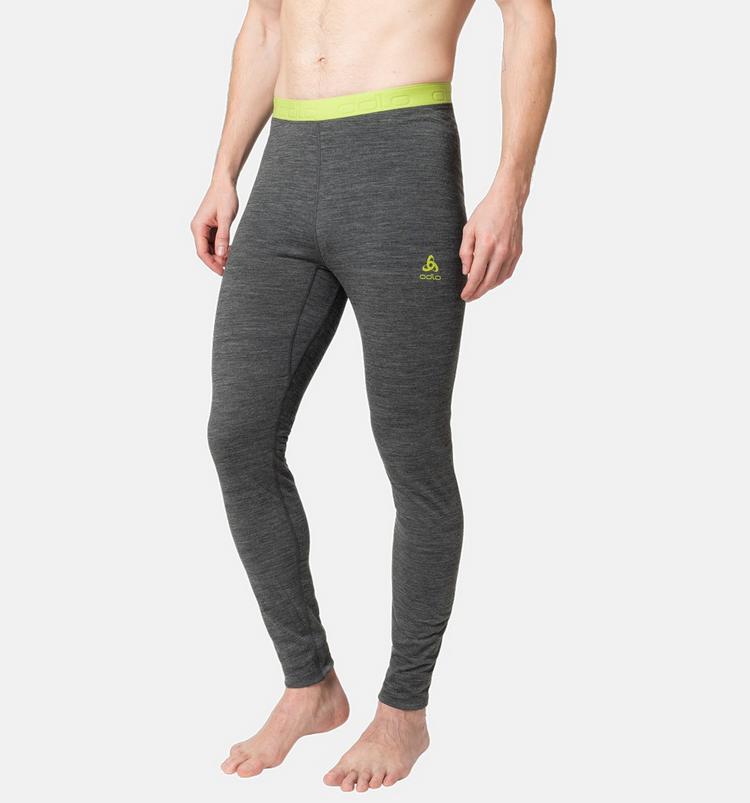 Odlo Odlo Natural Performance Funktionsunterhose Herren - dark grey melange-sharp green - 0 | SportScheck