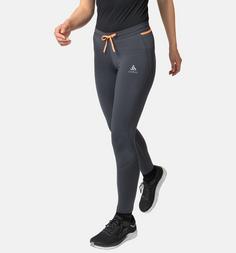 Rückansicht von Odlo X-ALP WINTER Lauftights Damen india ink-live wire