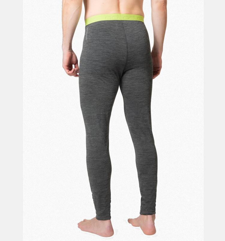 Odlo Odlo Natural Performance Funktionsunterhose Herren - dark grey melange-sharp green - 1 | SportScheck