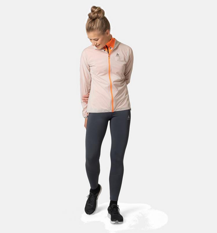 Odlo Odlo X-ALP WINTER Lauftights Damen - india ink-live wire - 2 | SportScheck