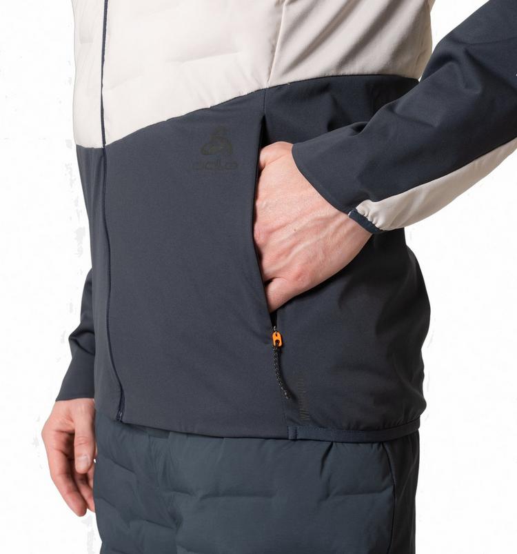 Odlo Odlo ZEROWEIGHT INSULATOR Laufjacke Herren - silver cloud-india ink - 5 | SportScheck