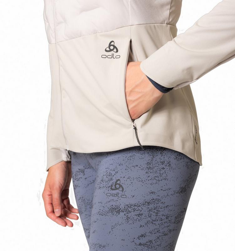 Odlo Odlo ZEROWEIGHT INSULATOR Laufjacke Damen - silver cloud - 5 | SportScheck
