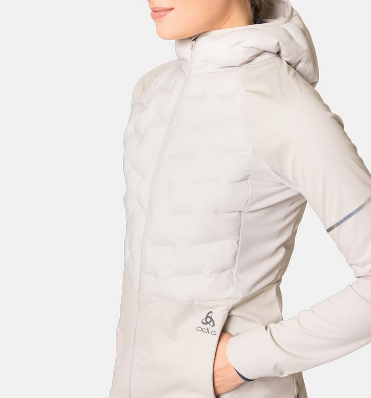 Odlo Odlo ZEROWEIGHT INSULATOR Laufjacke Damen - silver cloud - 4 | SportScheck
