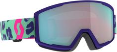 SCOTT Factor pro Skibrille mint green-neon pink