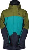 SCOTT Ultimate Dryo plus Skijacke Herren - fir green-winter green