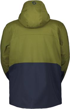 Rückansicht von SCOTT Ultimate Dryo 10 Skijacke Herren fir green-dark blue