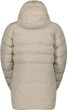 Rückansicht von SCOTT Ultimate Warm Skijacke Damen dust white