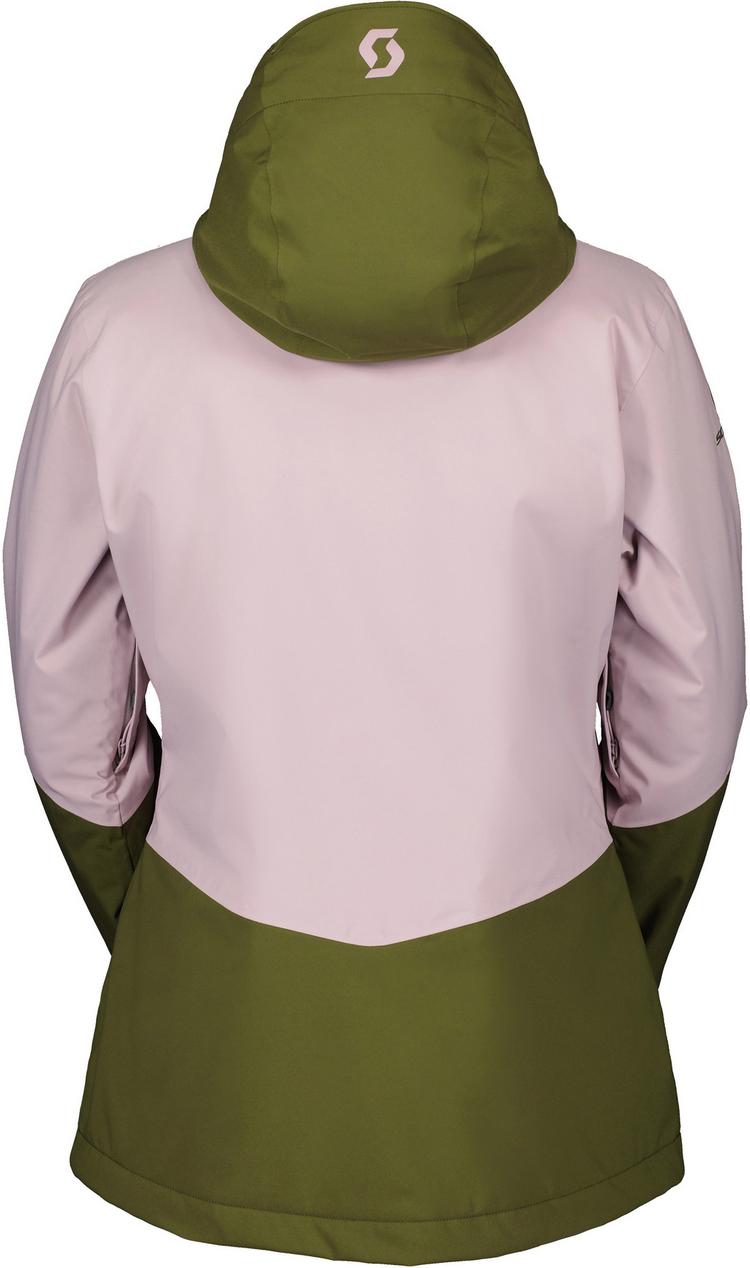 SCOTT SCOTT Ultimate Dryo Skijacke Damen - fir green-cloud pink - 0 | SportScheck