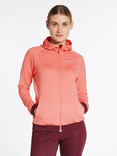 Rückansicht von Ziener Nascha Fleecejacke Damen pink vanilla