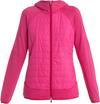 Icebreaker Quantum Hybrid Funktionsjacke Damen - electron pink-tempo-colorblock