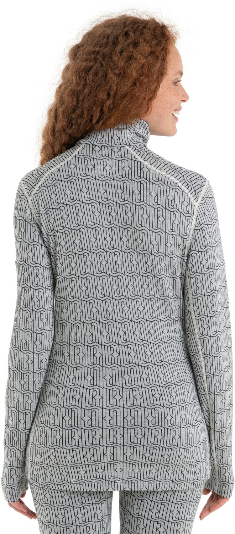 Icebreaker Icebreaker 260 Vertex Funktionsshirt Damen - snow-black - 1 | SportScheck