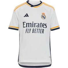 adidas Real Madrid 23-24 Heim Fußballtrikot Kinder white