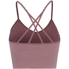 Rückansicht von unifit Sport-BH Damen twilight mauve