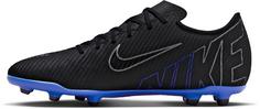 Rückansicht von Nike Mercurial VAPOR 15 CLUB FG/MG Fußballschuhe Herren black-chrome-hyper royal