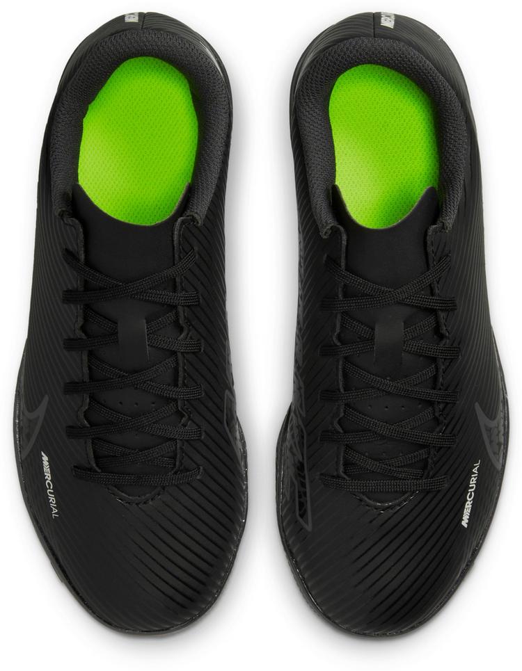 Nike Nike Jr. Mercurial Vapor 15 Club IN Fu&szlig;ballschuhe Kinder - black-dk smoke grey-summit white-volt - 0 | SportScheck