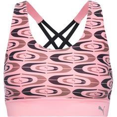 PUMA RETRO GLAM STRAPPY Sport-BH Damen koral ice