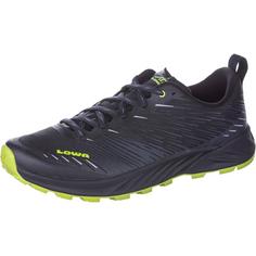 Lowa AMPLUX Trailrunning Schuhe Herren schwarz-limone