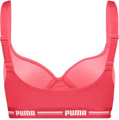 Rückansicht von PUMA BH Damen hibiscus red