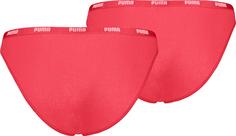 Rückansicht von PUMA Slip Damen hibiscus red