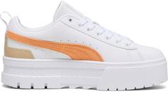 Rückansicht von PUMA Mayze Sneaker Damen puma white-bright melon