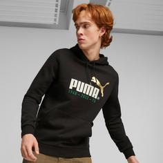 Rückansicht von PUMA No. 1 Logo Celebration Hoodie Herren puma black