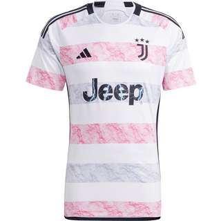 adidas Juventus Turin 23-24 Auswärts Fußballtrikot Herren white