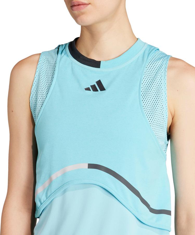adidas adidas Match Pro Funktionstank Damen - lucid cyan - 4 | SportScheck