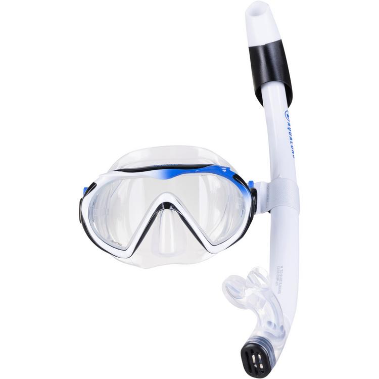 AQUA LUNG AQUA LUNG Compass Schnorchelset - black-white - 0 | SportScheck