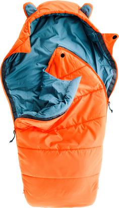 Rückansicht von Deuter Little Star Kunstfaserschlafsack Kinder saffron-slateblue