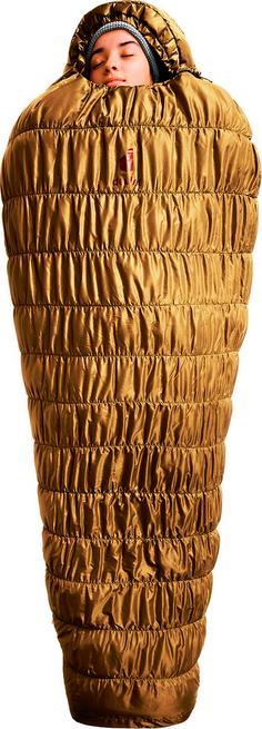 Rückansicht von Deuter Exosphere -11° SL Kunstfaserschlafsack Damen almond-redwood