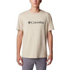 Rückansicht von Columbia CSC Logo T-Shirt Herren ancient fossil