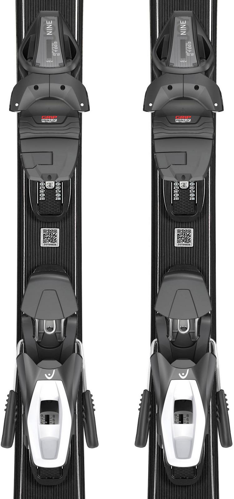 HEAD HEAD e.real Joy + Joy 9 GW SLR 23/24 Carving Ski Damen - black-white - 0 | SportScheck