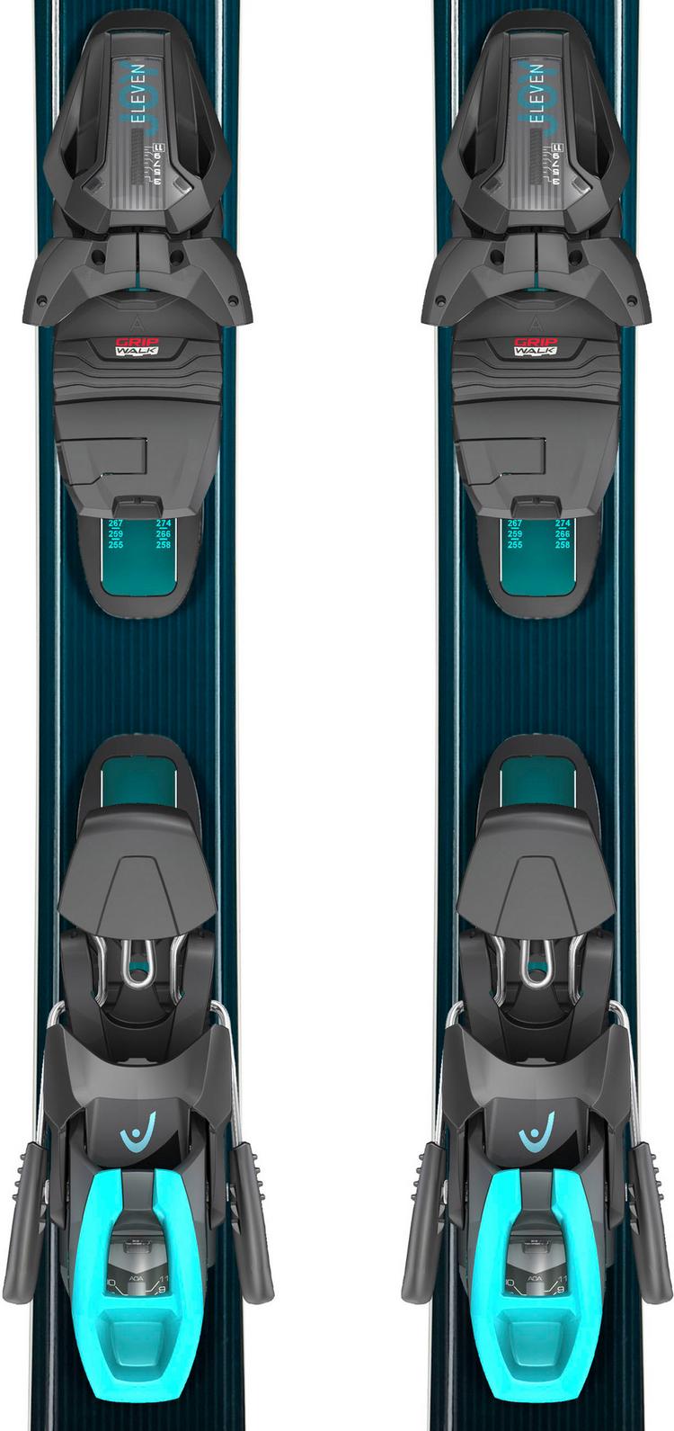 HEAD HEAD e-super Joy SW + Joy 11 GW SLR 23/24 All-Mountain Ski Damen - black-deep blue - 0 | SportScheck