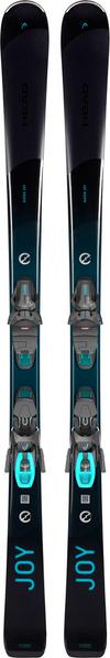 HEAD e-super Joy SW + Joy 11 GW SLR 23/24 All-Mountain Ski Damen - black-deep blue
